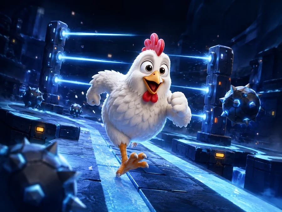 Chicken Run featured game artwork